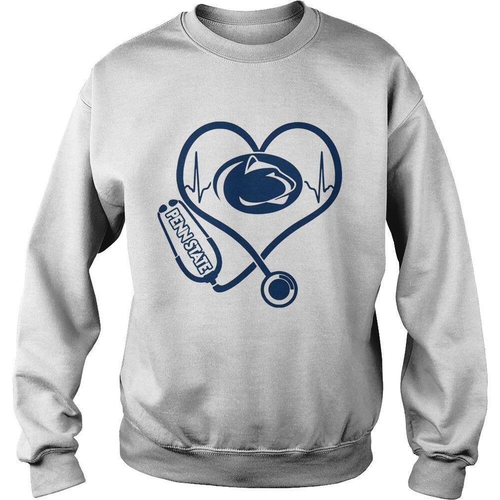 Heartbeat Nurse Love Penn State Sweatshirt